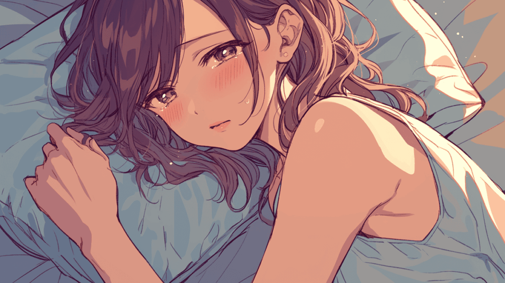 罪悪感を感じる女性