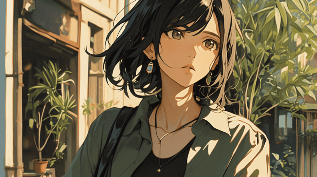 夢への向き合い方について考える女性