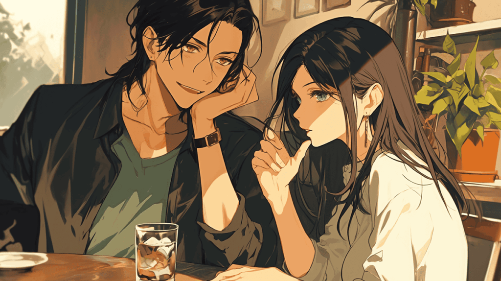 彼に夢について伝えるか考え中の女性