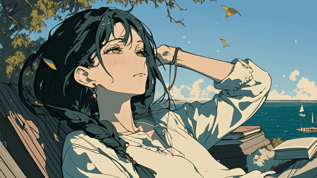 夢にどう向き合うか考える女性